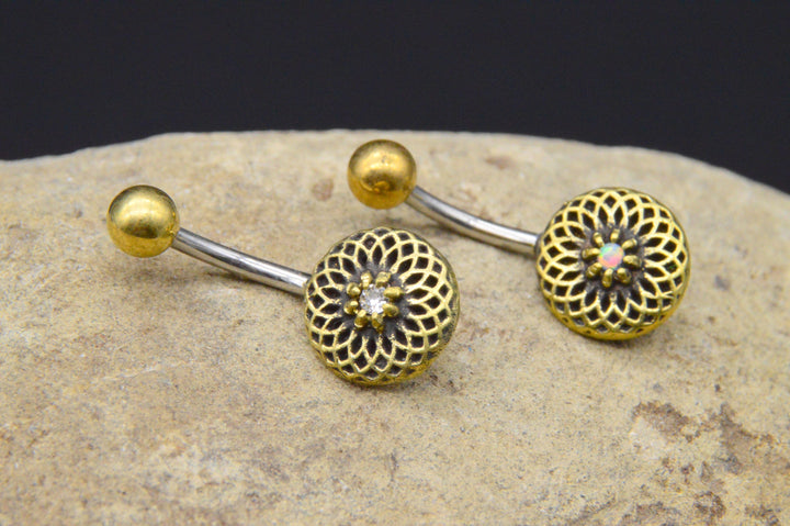 Bauchnabelpiercing 316L Stahl - 1N/06