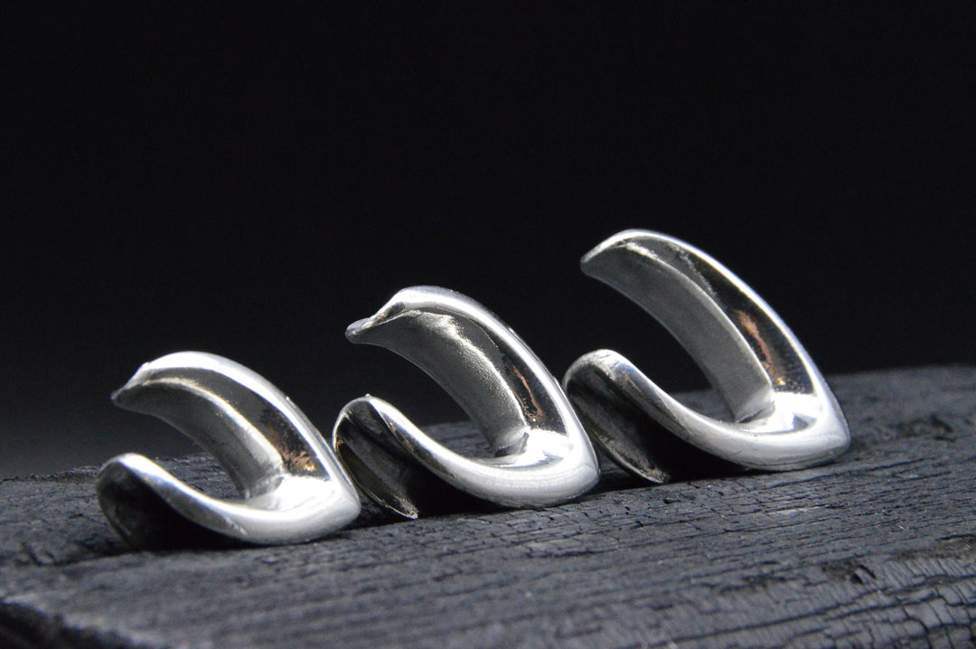 1x Saddle Plug aus Weiß-Messing - G1