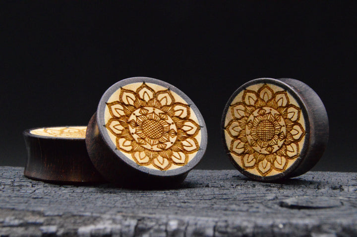 1x Plug Crocodile Wood 26-30mm - F1