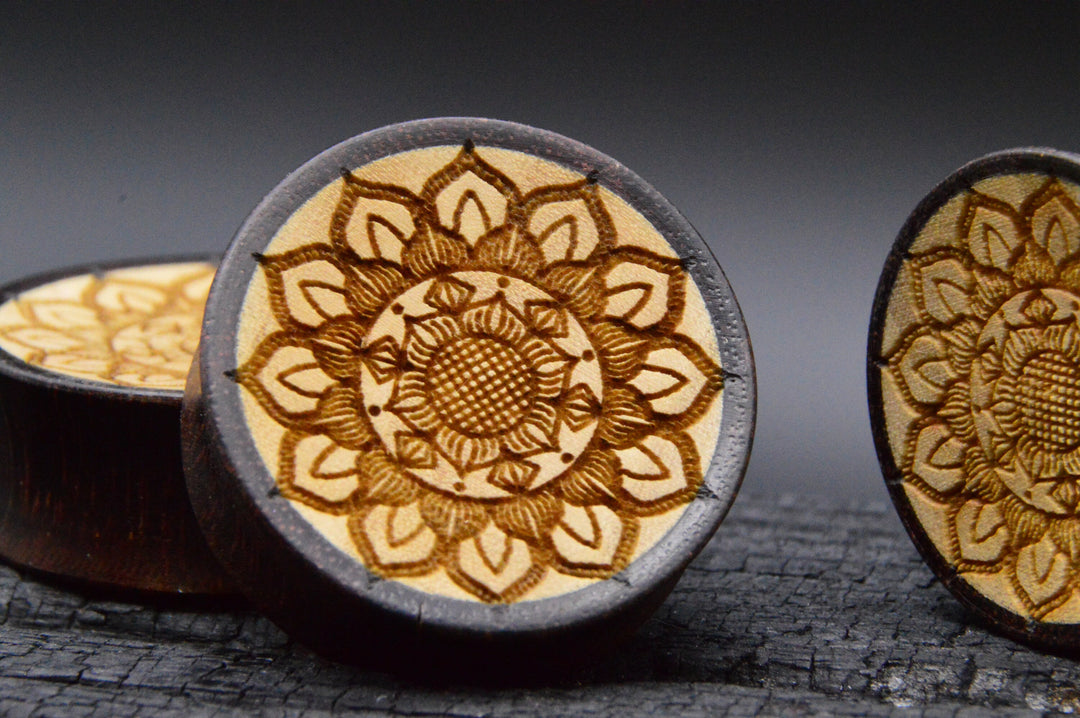 1x Plug Crocodile Wood 26-30mm - F1