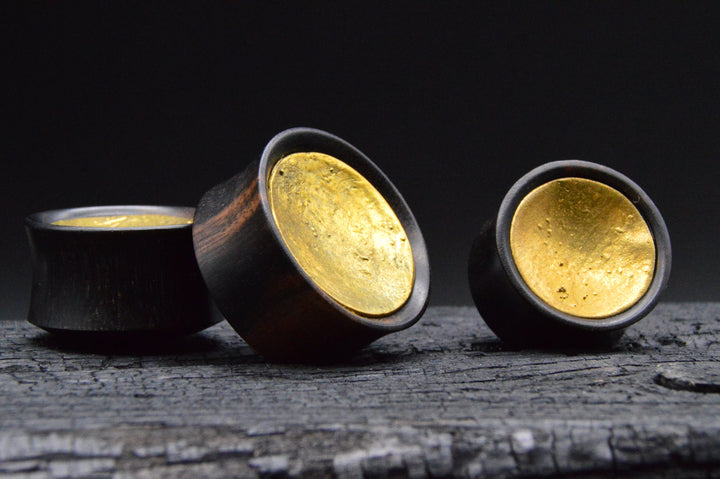 1x Plug Arang Wood 12-25mm - F1