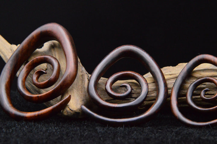 Schnecke aus Narra Wood - GG-5