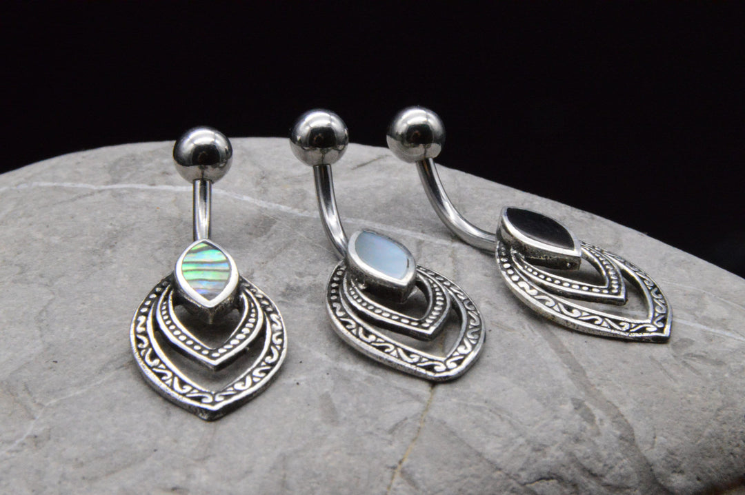 Bauchnabelpiercing 925er Silber - 1N/07
