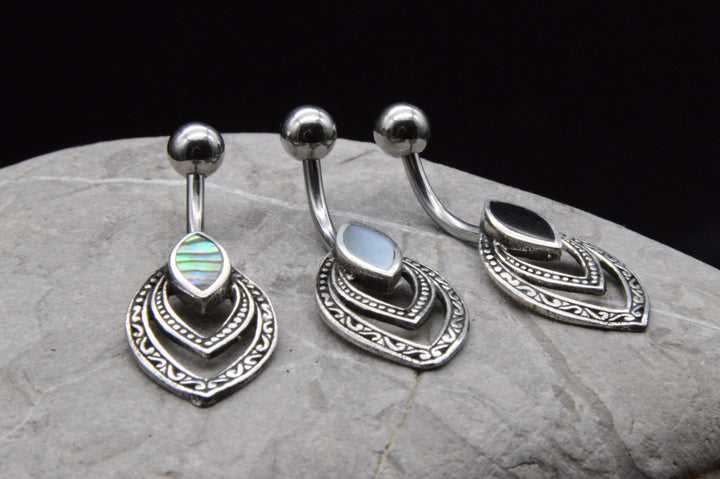 Bauchnabelpiercing 925er Silber - 1N/07