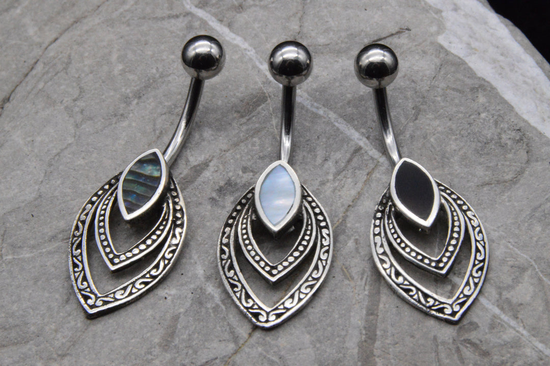 Bauchnabelpiercing 925er Silber - 1N/07