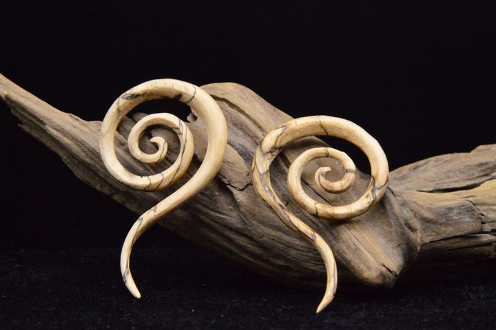 Ohrringe aus Tamarind Wood - HH-8