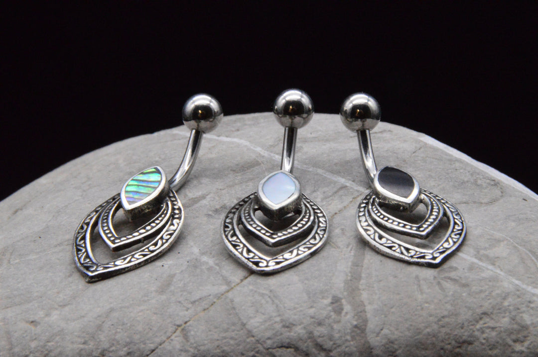 Bauchnabelpiercing 925er Silber - 1N/07