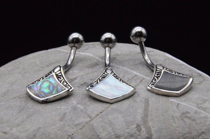 Bauchnabelpiercing 925er Silber - 1N/08