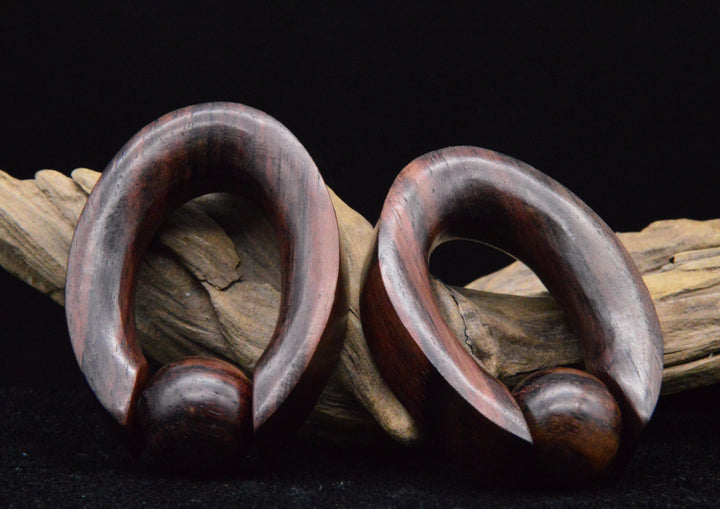 Ohrgewicht aus Narra Wood - GG-8
