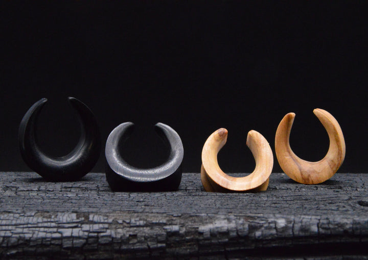 1x Saddle Tunnel aus Narra/Olive Wood - C2