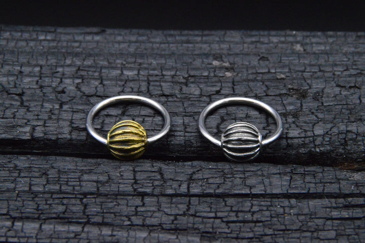Ohrring Ball Closed Ring - 1K/03