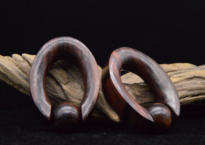 Ohrgewicht aus Narra Wood - GG-8