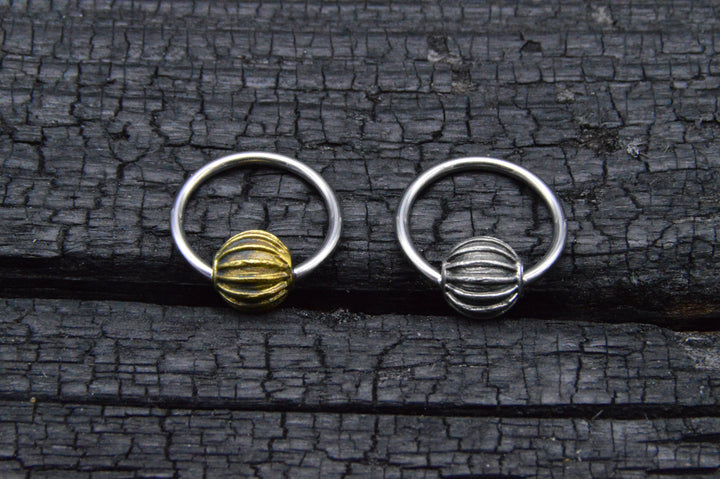 Ohrring Ball Closed Ring - 1K/03