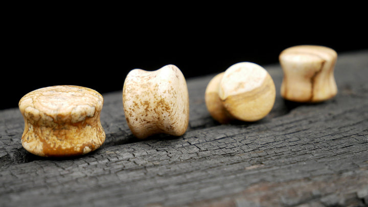 1x Plug aus Picture Jasper - J1