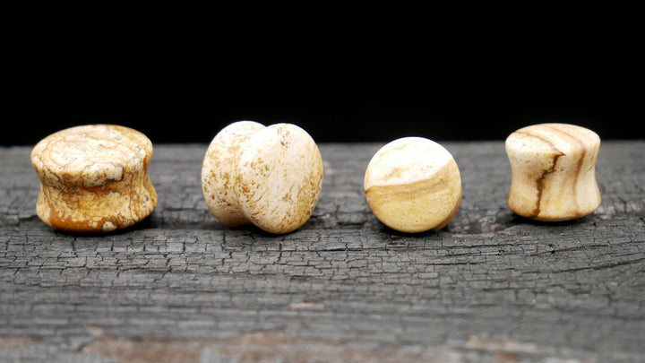 1x Plug aus Picture Jasper - J1