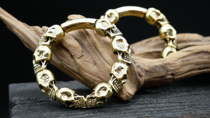 Ohrring SKULL - AA-4
