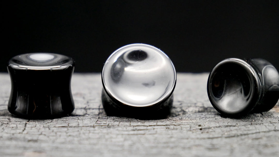 1x Plug aus Glas - O4