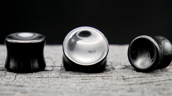 1x Plug aus Glas - O4