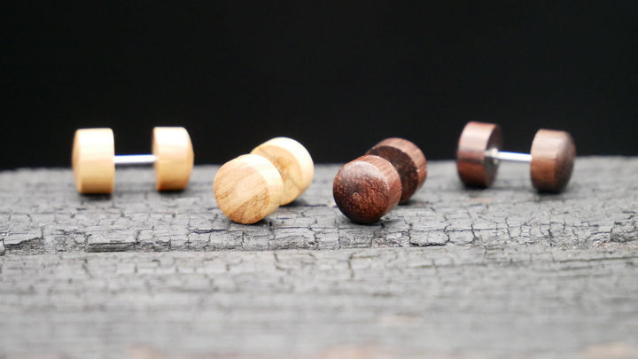 Fake Plug aus Narra Wood - N2