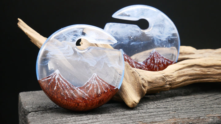 Plug aus Epoxidharz und Holz - GG-7