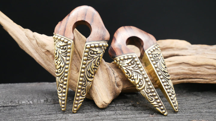 Ohrgewicht aus Arang Wood - HH-6