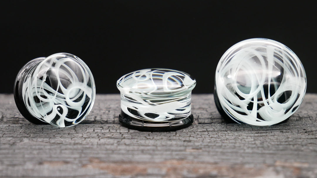 1x Plug aus Glas - O4