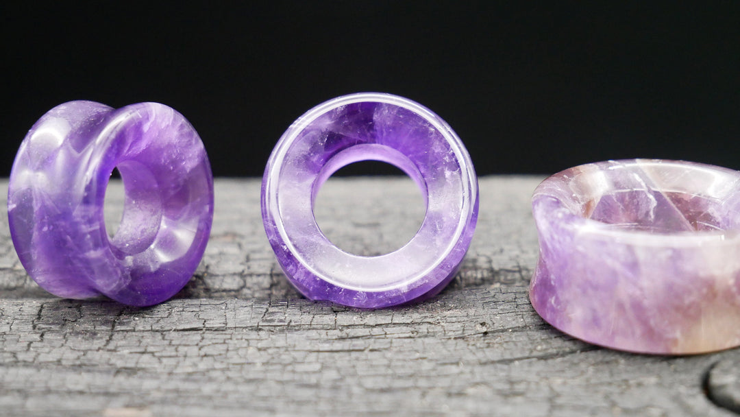 1x Tunnel Amethyst - I3
