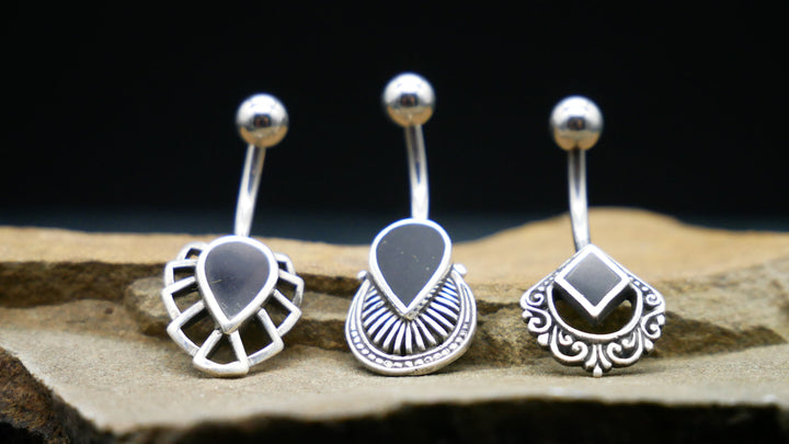 Bauchnabelpiercing 925er Silber - 1N/09