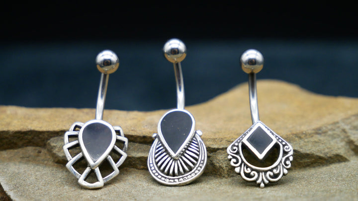 Bauchnabelpiercing 925er Silber - 1N/09