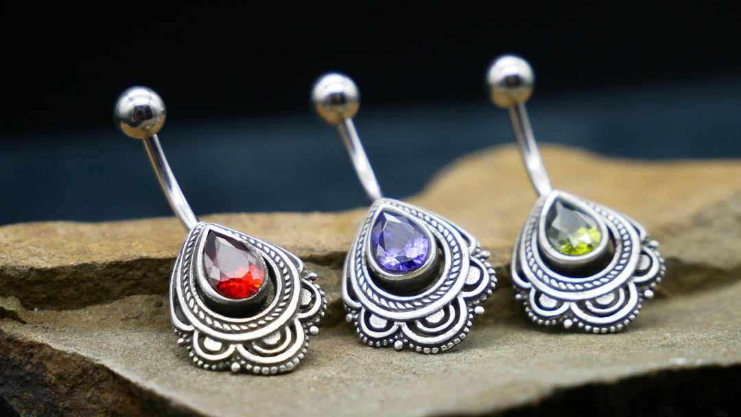 Bauchnabelpiercing 925er Silber - 1N/09