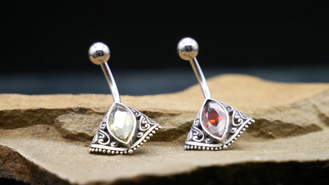 Bauchnabelpiercing 925er Silber - 1N/09