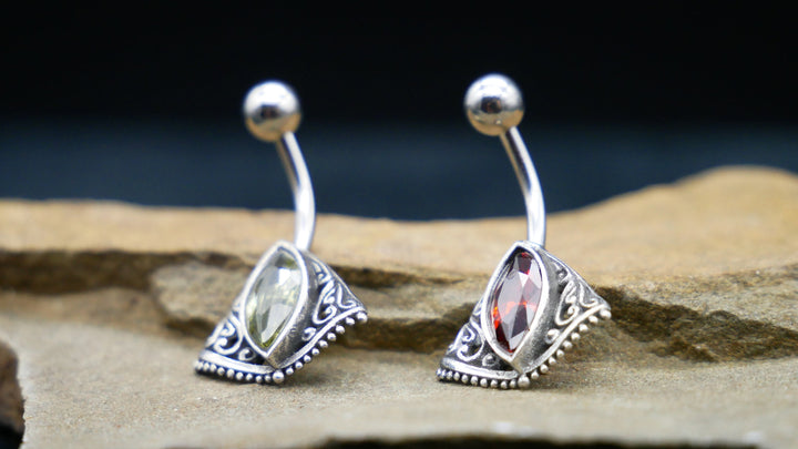 Bauchnabelpiercing 925er Silber - 1N/09