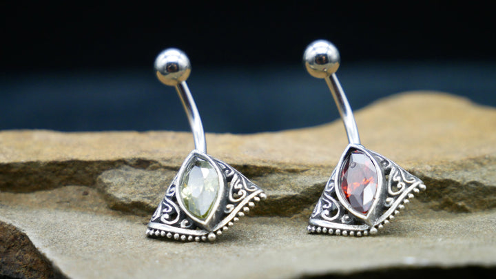 Bauchnabelpiercing 925er Silber - 1N/09