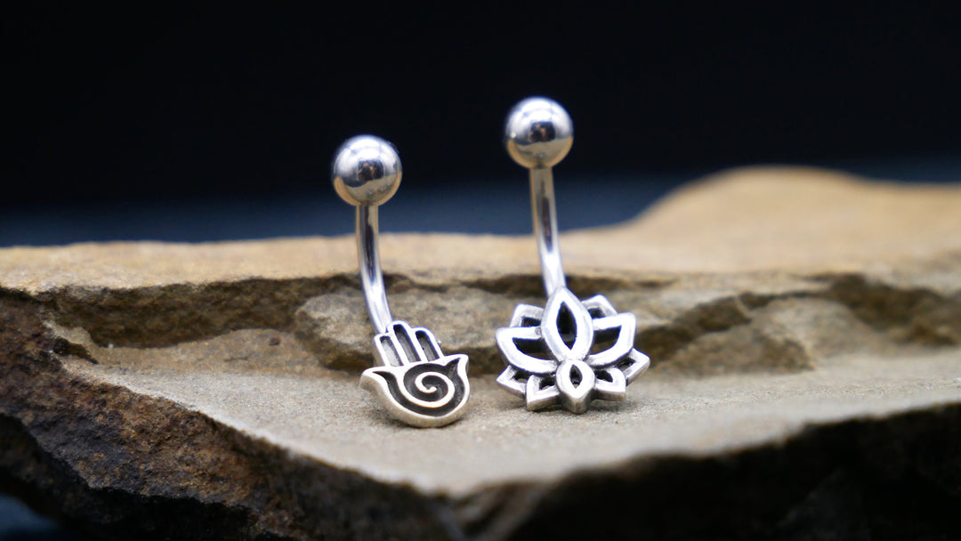 Bauchnabelpiercing 925er Silber - 1N/10