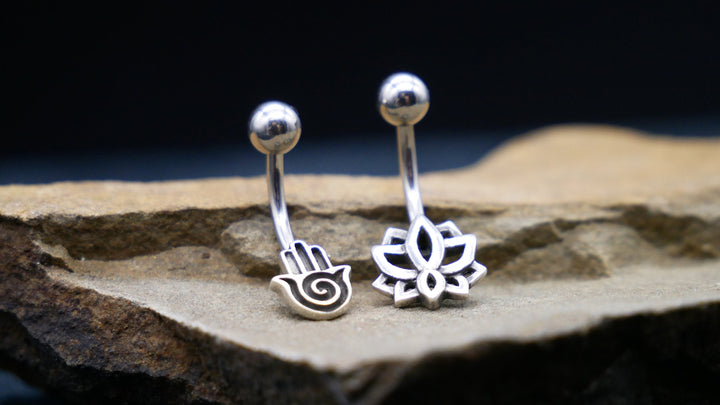 Bauchnabelpiercing 925er Silber - 1N/10
