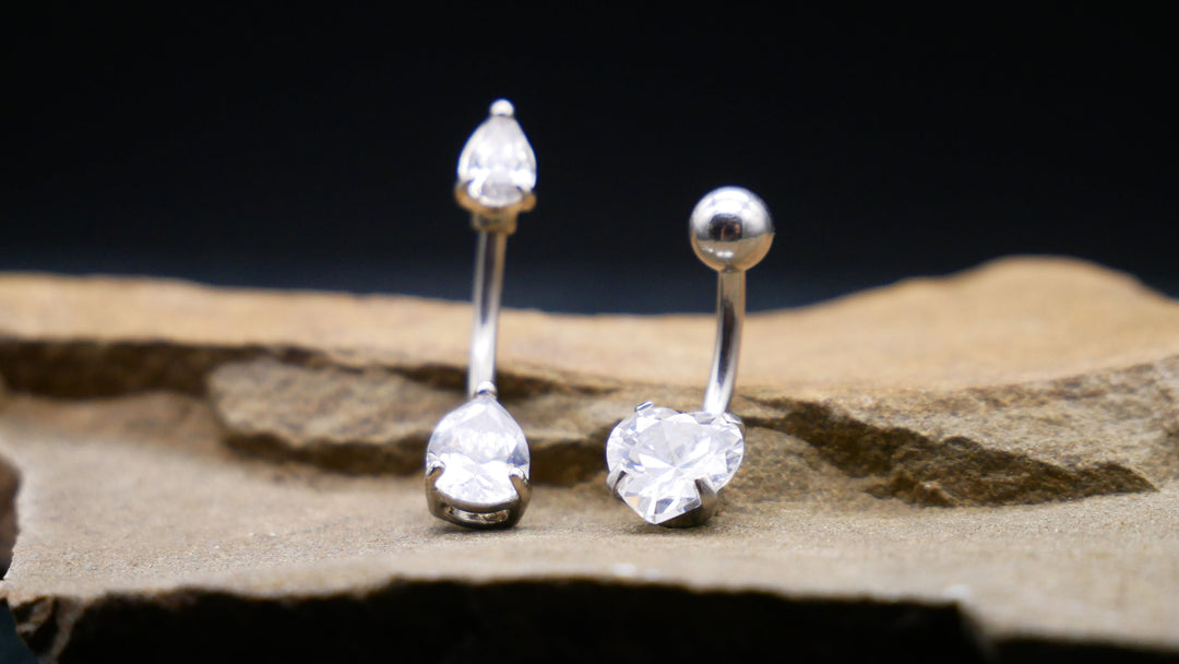 Bauchnabelpiercing Chirurgenstahl - 1M/07
