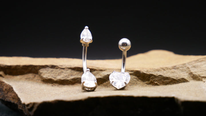 Bauchnabelpiercing Chirurgenstahl - 1M/07