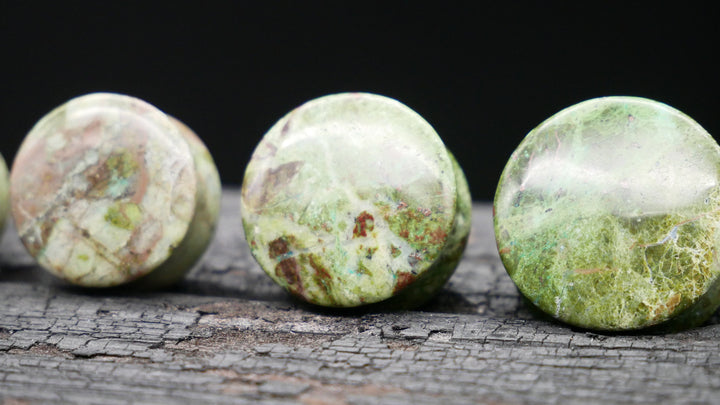 1x Plug aus African Jade - J1