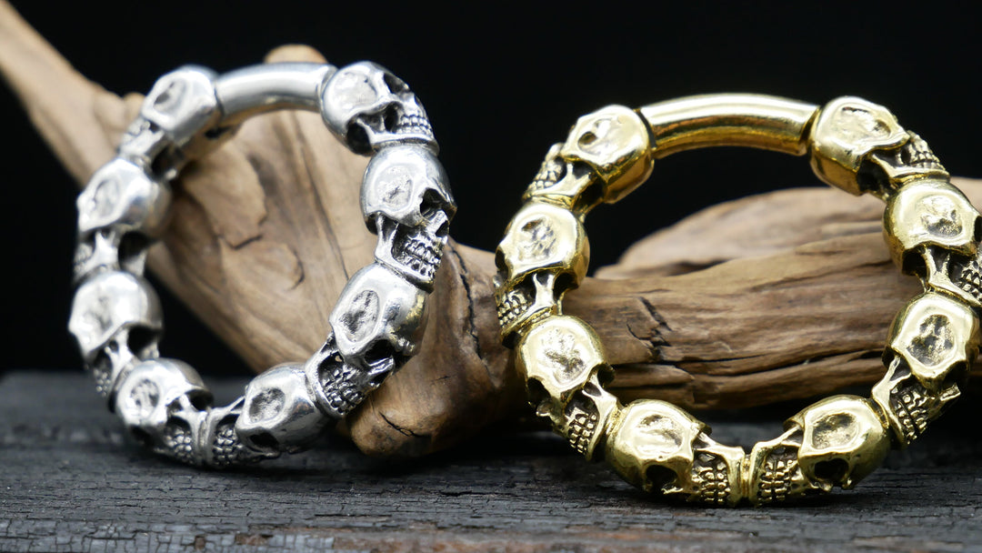 Ohrring SKULL - AA-4
