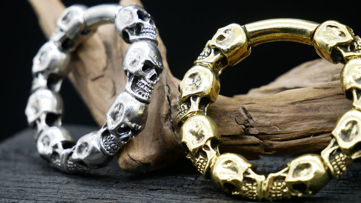 Ohrring SKULL - AA-4