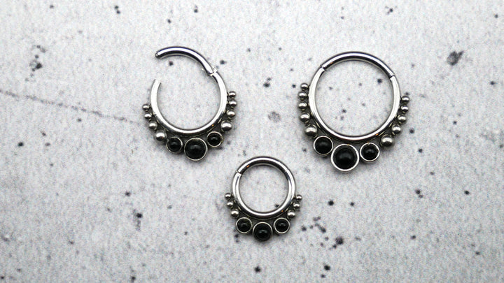Piercing Ring Septum Chirurgenstahl 1,2mm 16g - 1A/15