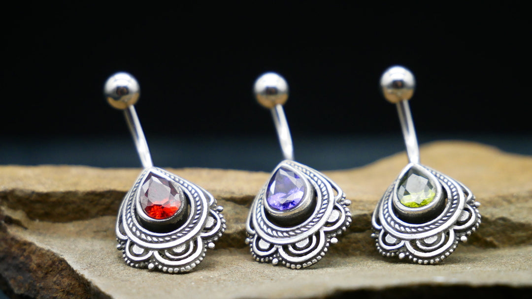 Bauchnabelpiercing 925er Silber - 1N/09