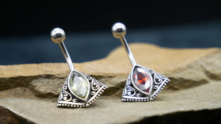 Bauchnabelpiercing 925er Silber - 1N/09