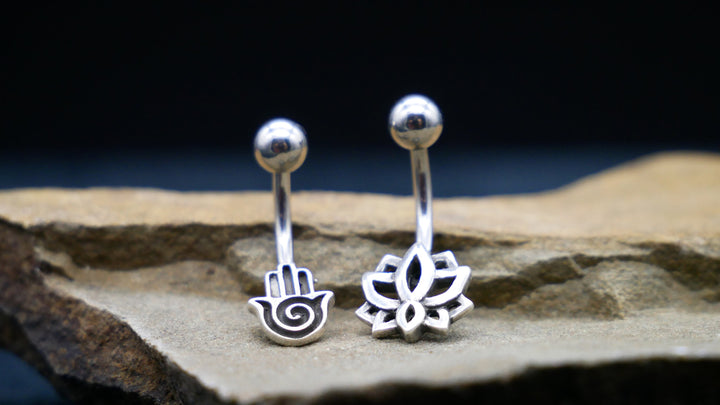 Bauchnabelpiercing 925er Silber - 1N/10