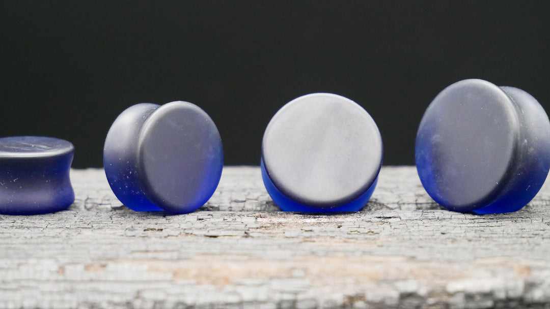 1x Plug aus Glas - O4