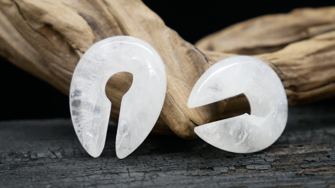 Ohrgewicht Mountain Crystal - H4