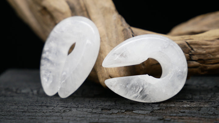 Ohrgewicht Mountain Crystal - H4