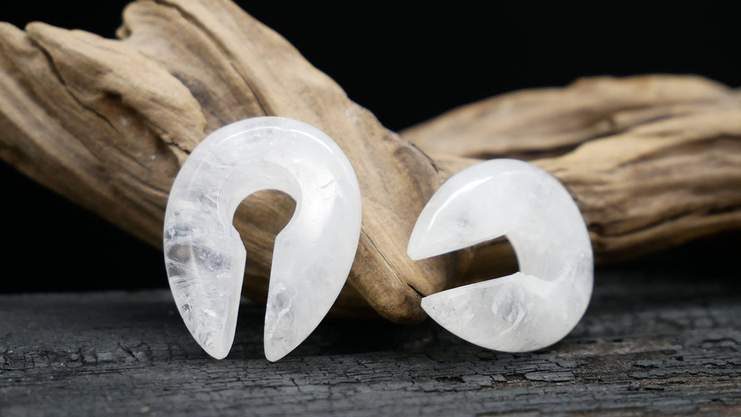 Ohrgewicht Mountain Crystal - H4