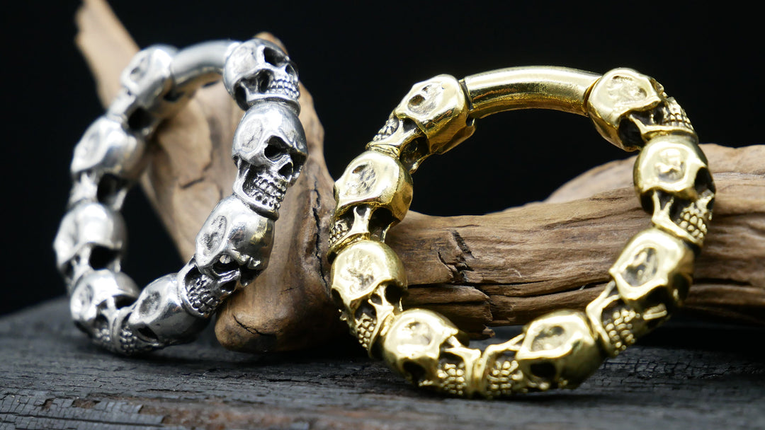 Ohrring SKULL - AA-4
