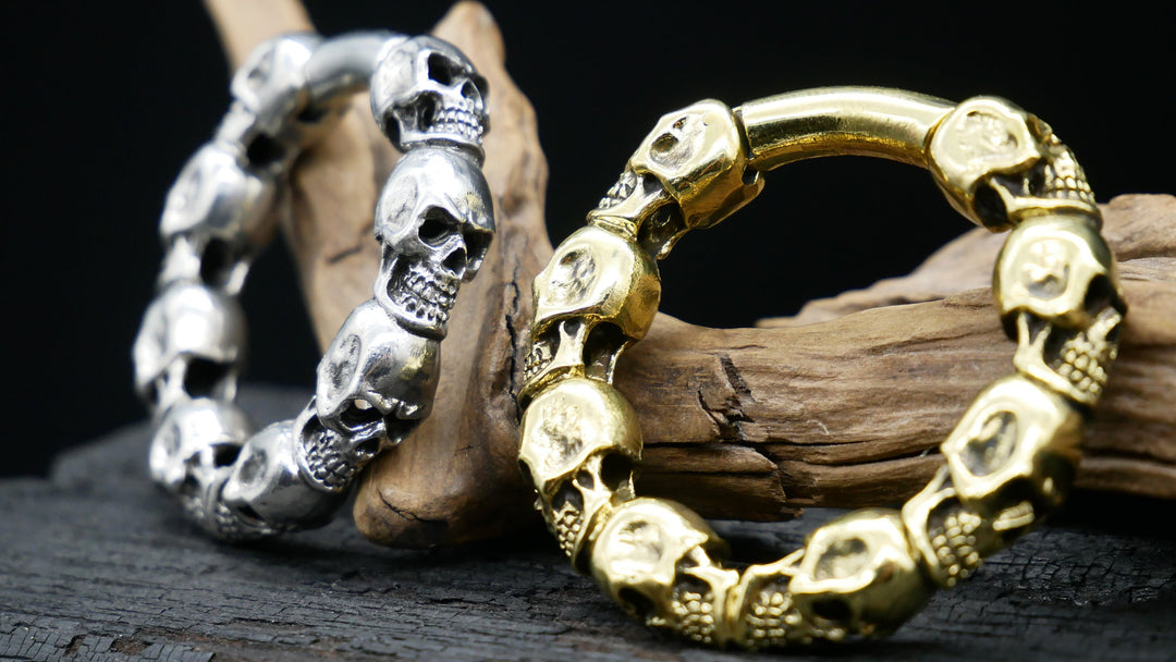 Ohrring SKULL - AA-4
